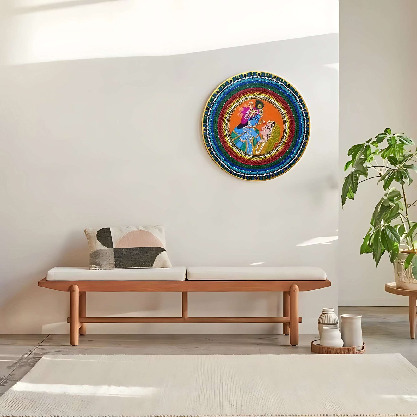Round Wall Painting